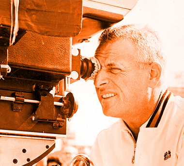 Stanley Kramer avec une caméra